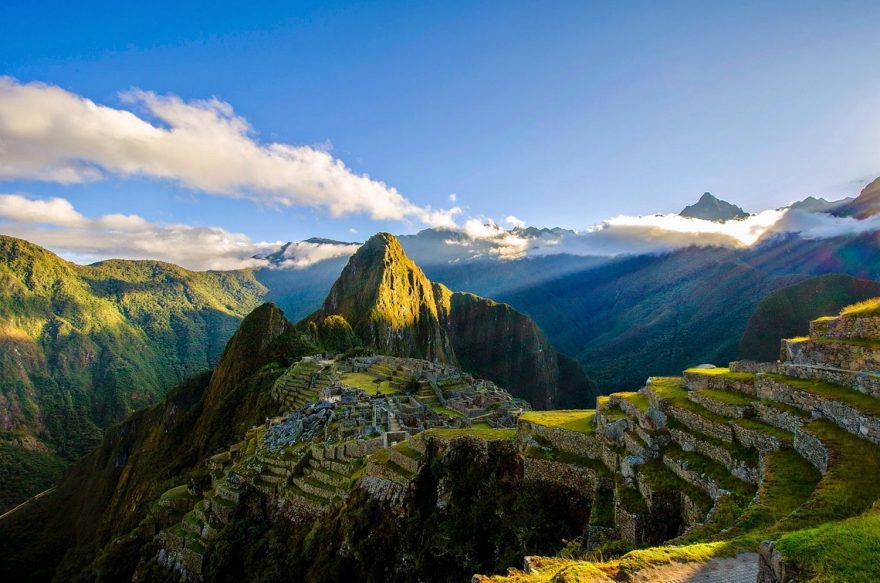Legendární město Inků Machu Picchu.