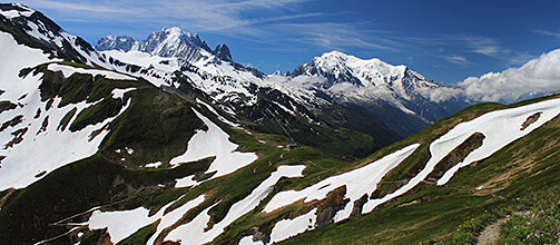 Ferata přes Les Egralets k chatě Refuge du Couvercle