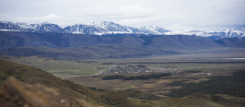 Trek kolem nejvyšší hory Sibiře, která se nachází na Altaji