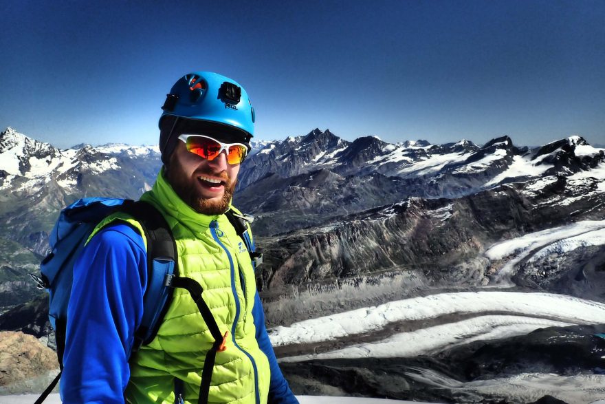 Na vrcholu Breithornu