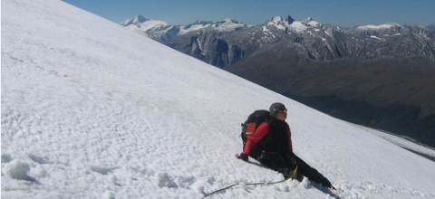 Výstup na novozélandský Mount Earnslaw
