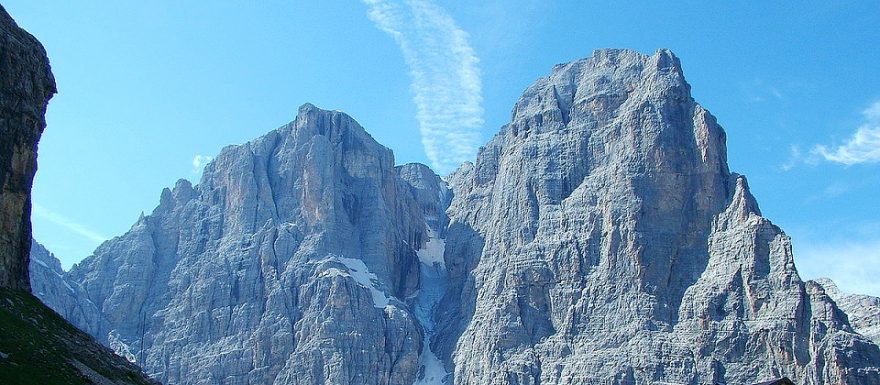 Výstup na Cima Tosa v Dolomitech