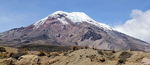 Výstup na nejvyšší ecuadorskou sopku jménem Chimborazo