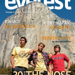 Titulní strana nového Everestu