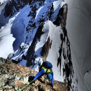 Traverz celého hřebene Breithornu je opravdovou lezeckou túrou