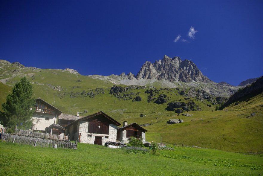 Horské chaty, Alpy, Švýcarsko