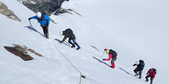 Výstup na sněhovou horu Johannisberg (3463 m) ve Vysokých Taurách