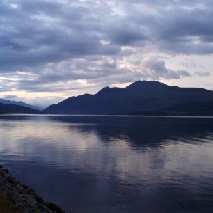 Loch Lomond, West Highland Way, Skotsko.