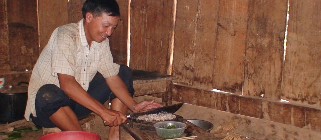 Jaké nože používají domorodí Hmongové v severním Vietnamu?