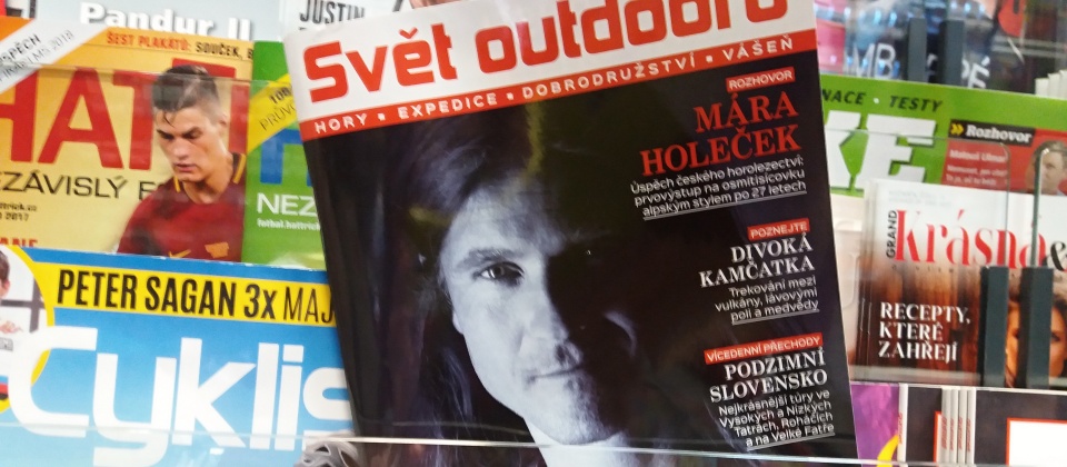 Svět outdooru nově seženete v trafikách!