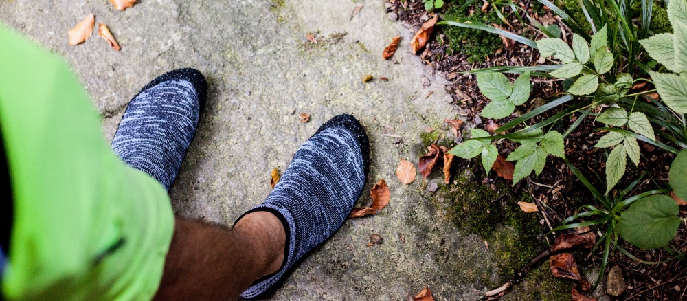 Ponožkoboty Skinners jsou vhodné do každého cestovatelského batohu. Nezaberou místo a poslouží