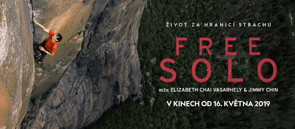 Strhující film FREE SOLO přichází do kin: sólo pro Alexe Honnolda ve stěně legendárního El Capitanu