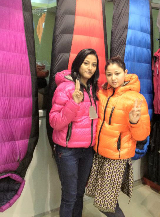 Nepálky v Mountain Gear