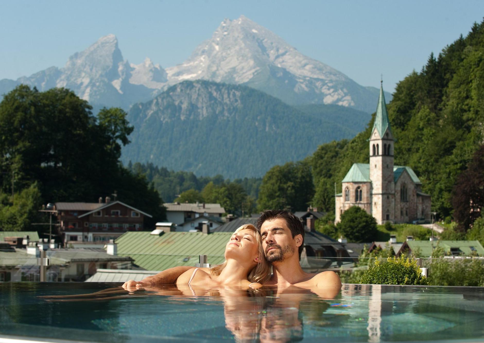 Výhled z hotelu, © Hotel Edelweiss, Berchtesgaden