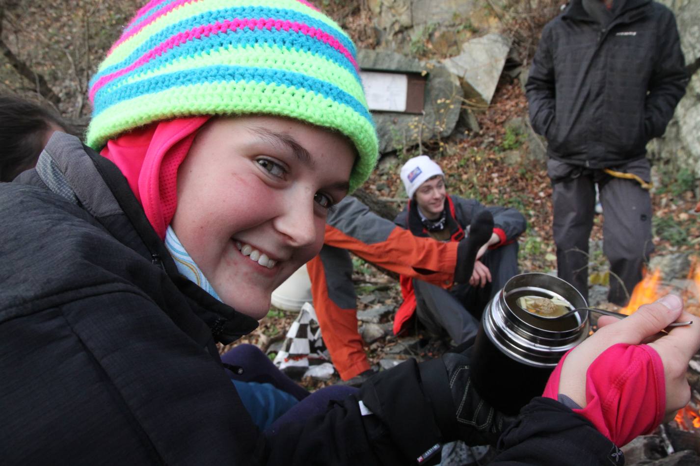 Termoska na jídlo od Esbitu nám zpříjemnila ne jeden výlet do přírody!