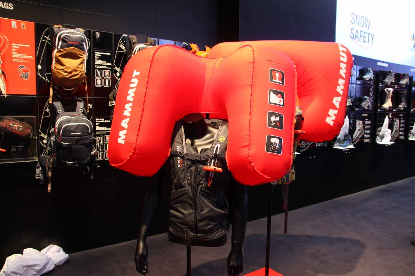 Mammut nově svůj lavinový airbag systém integroval do vesty