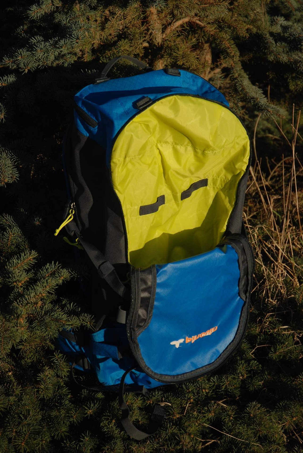 Interiér technické kapsy