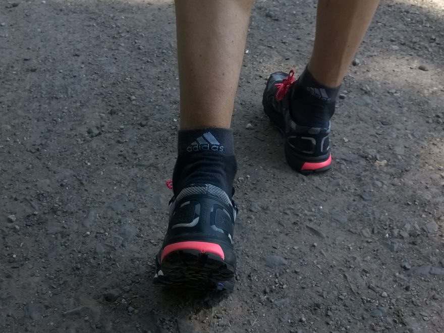 Torsion system má na starosti stabilizaci, kontrolu a zpevnění nohy