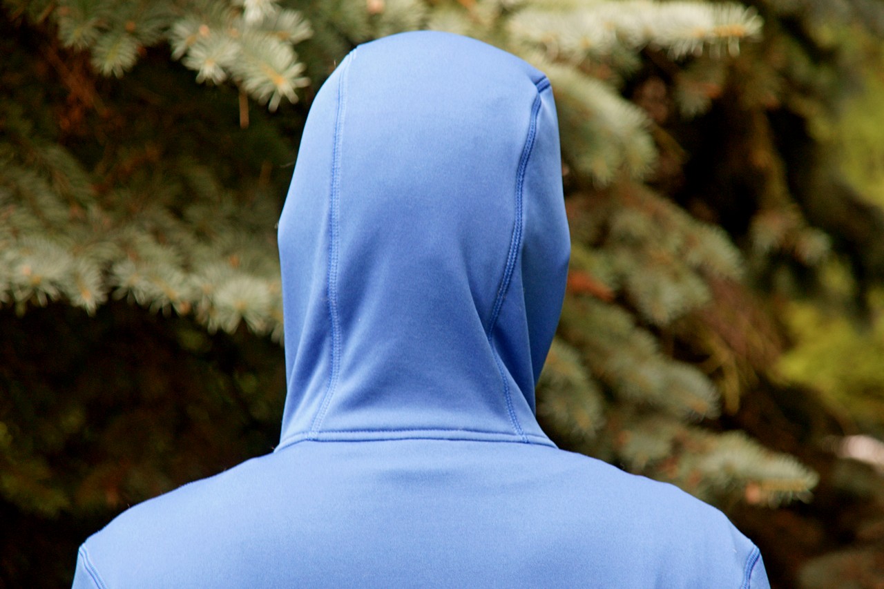 Kapuce perfektně sedí Kapuce perfektně sedí