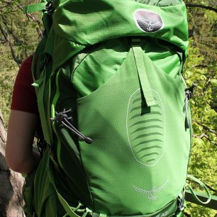 Batoh je dostatečně okapsován