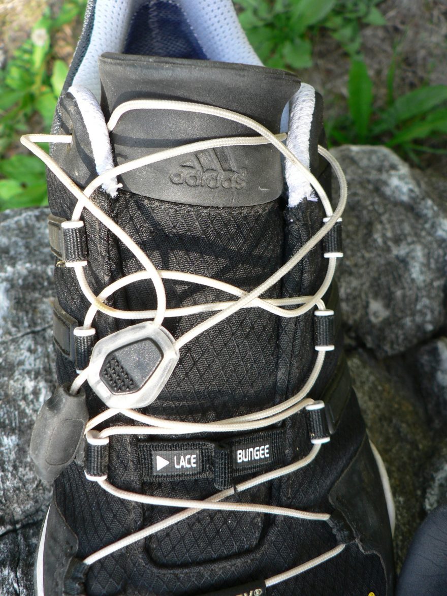 Rychlošněrovací Speed lace system drží velmi pevně, ale musíte mu pomoct