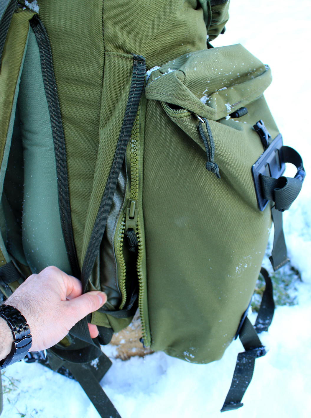 Připojování postranních kapes pomocí MMPS vazby