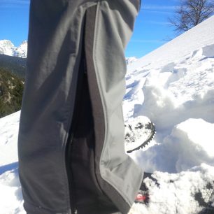 Rozšíření nohavic pomocí zipu