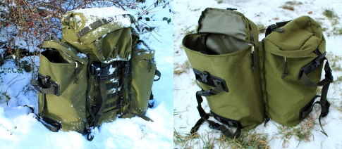 Držák do těžkého terénu - recenze batohu Berghaus Centurio 45