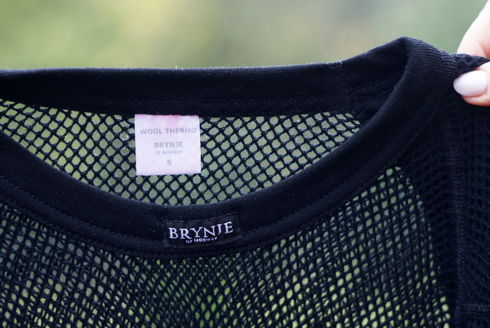 Patrná struktura síťoviny