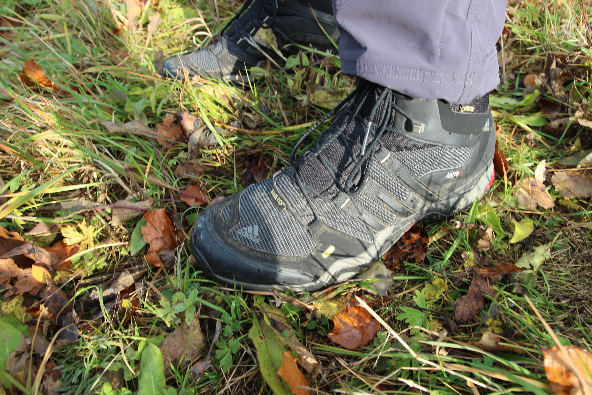 Boty si poradí i ve vlhkém terénu