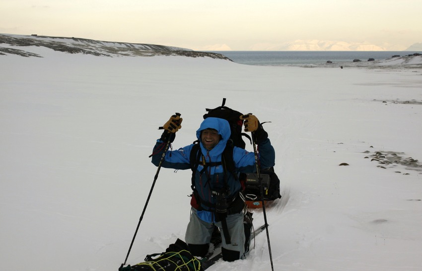 Narozdíl od flísových rukavic se na tyhle při pádu sníh nenalepí