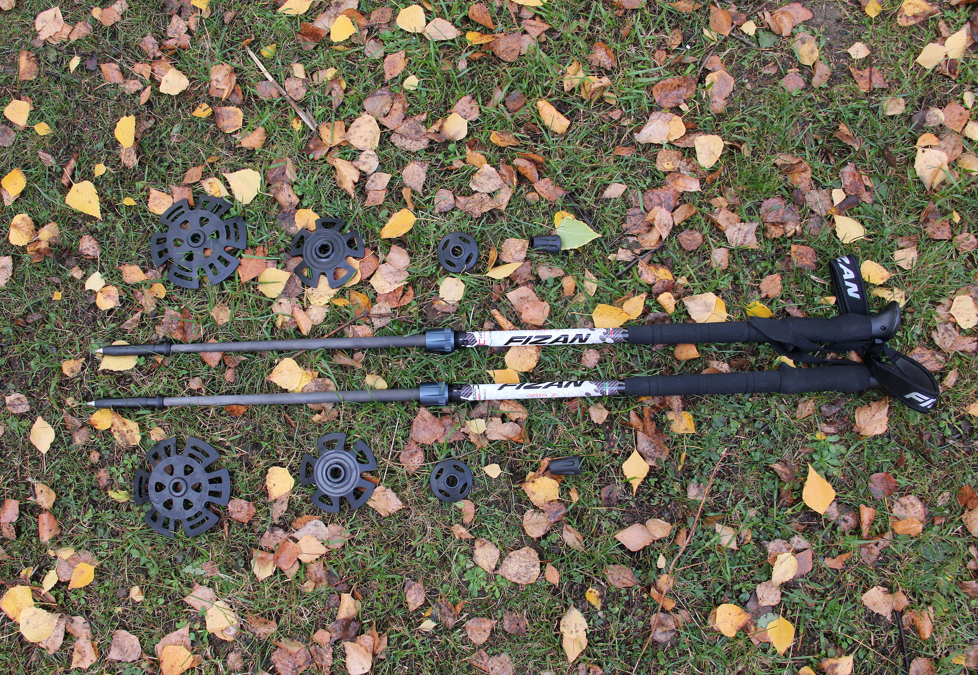 Hole Fizan Aria 2 mají tři sady kotoučků na všechny možné aktivity