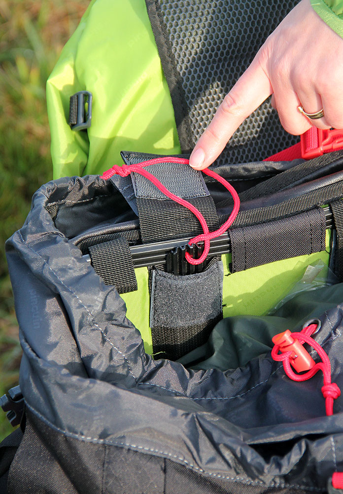 Duralové výztuže zad. Duralové výztuže zad.