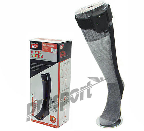 Podkolenky 30seven Merino mají tři stupně vyhřívání.