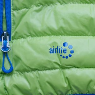 Vrchní materiál Airlite a jezdec zipu kapsy