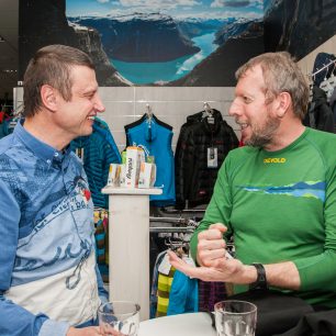 Jiří Brožek z Horské Služby a Vašek Sůra – polárník