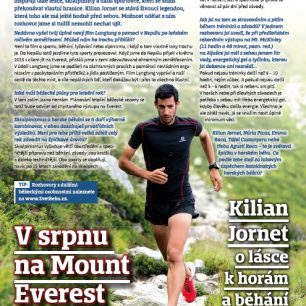 Exkluzivně se nám podařilo získat rozhovor s legendou horského běhu, Kilianem Jornetem.