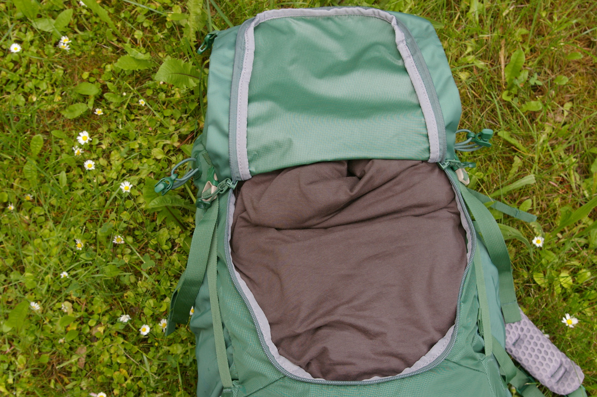 Přední vstup do horní komory. Přední vstup do horní komory.