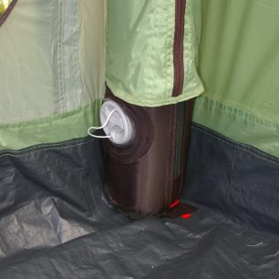 Detail na uzavřený ventil.