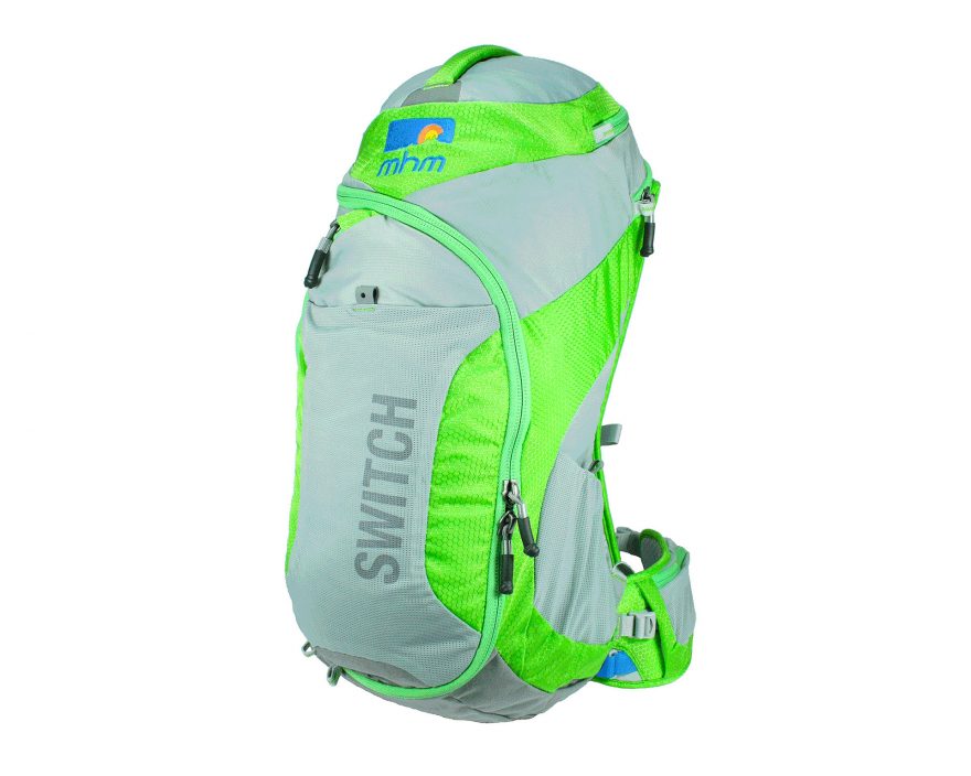 Batoh amerického výrobce MHM Salute s netradičním esovitým zipem.