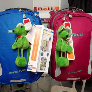 Děteské batohy respektive aktovky Boll, které splňují požadavky na zdravá dětská záda.