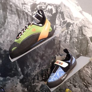 Lezečka Genus a nová dětská lezečka pro malé horolezce z dílny zlínské lezečkové firmy Triop.