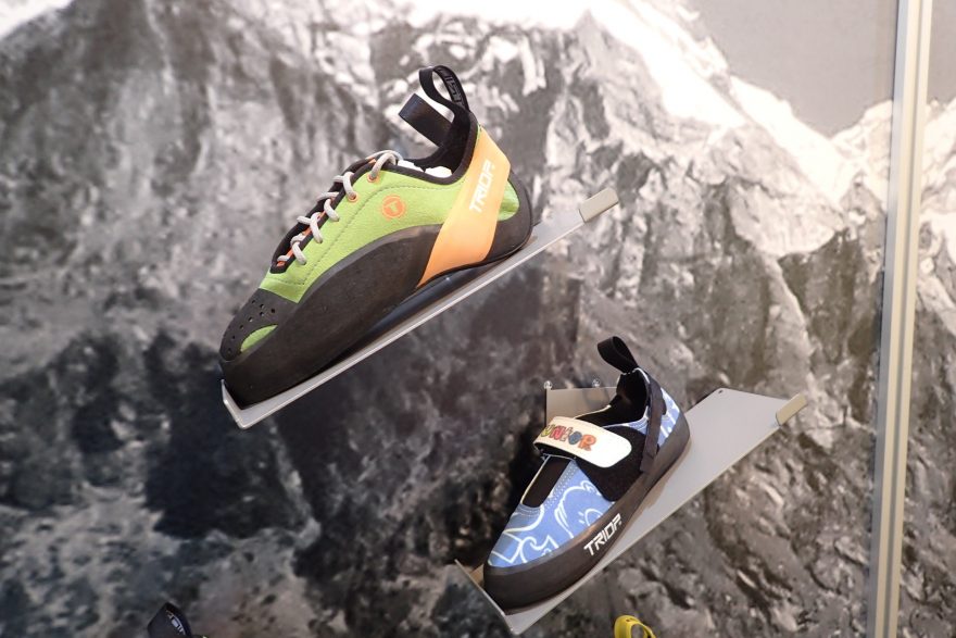 Lezečka Genus a nová dětská lezečka pro malé horolezce z dílny zlínské lezečkové firmy Triop.