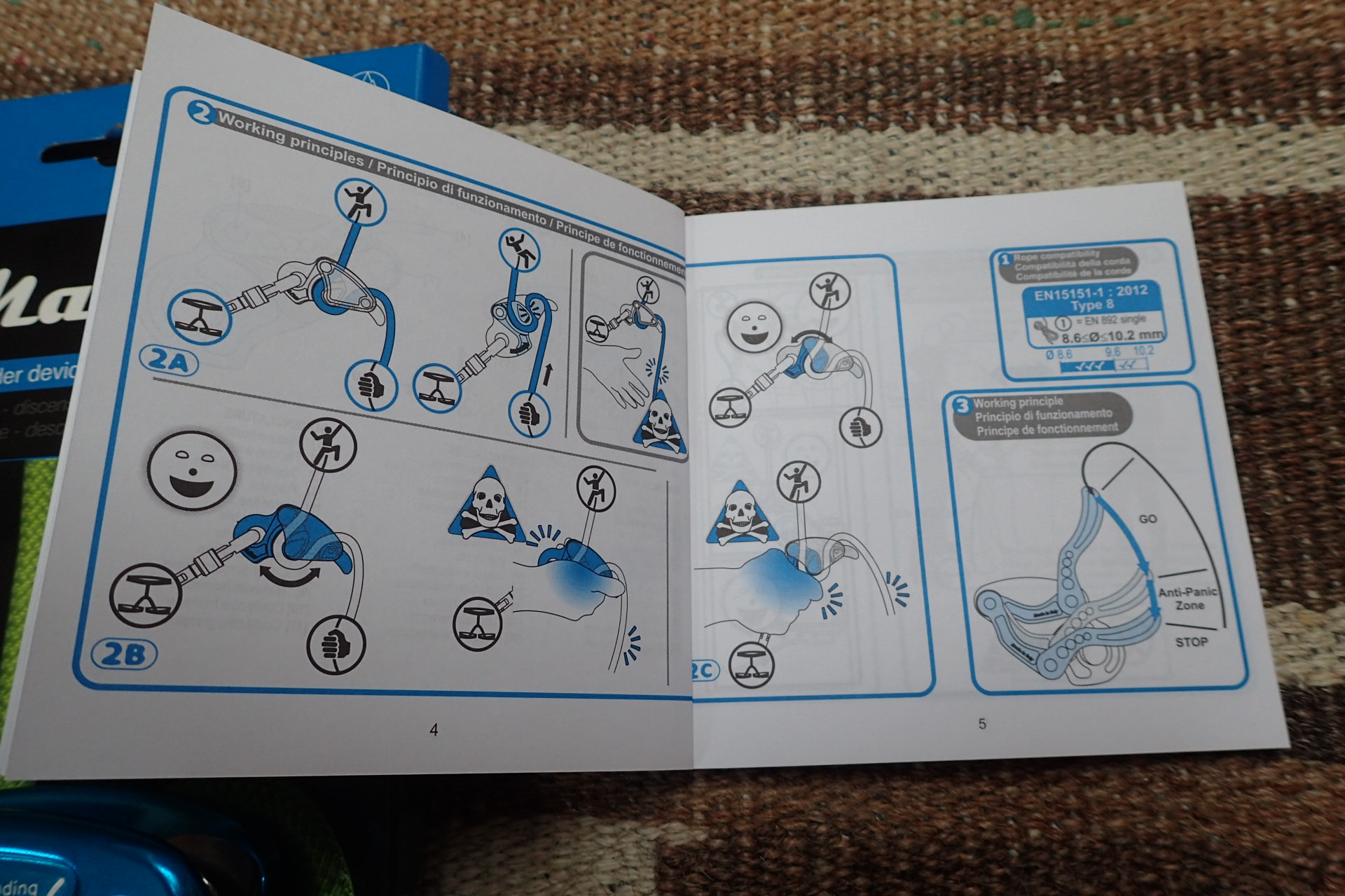 Opět zdůrazňuji nutnost prostudovat návod, zvláště špatné používaní a manipulaci s jistítkem.