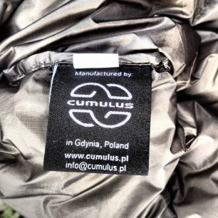 Vnitřní etiketa spacáku Cumulus Magic 125.