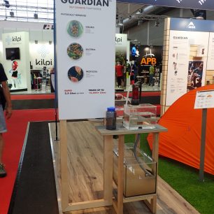 MSR představilo novou řadu filtrů na úpravy vody. GURDIAN se samočisticí schopností a kapacitou až 2,5 litrů za minutu.