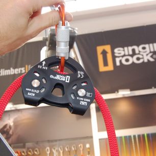 Singing Rock. Doma dělaná tandemová kladka. MADE IN CZECH.