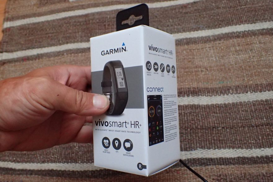 Balení GARMIN Vívosmart HR+.