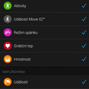 GARMIN Connect Jak plníme plán.