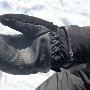 Dlaňová část rukavic 30seven Ski se zipem kryjícím baterii